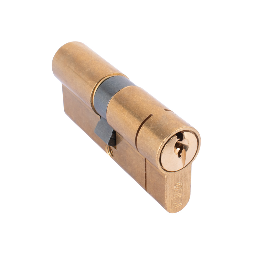 ISEO F6 Extra S Security 1 Star Euro Cylinder - 35/35 - Brass